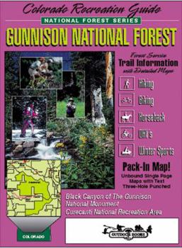 Paperback Gunnison National Forest Recreation Guide Book