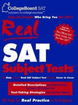 Paperback Real SAT Subject Tests Book