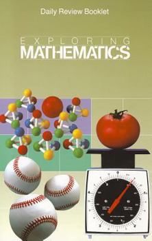 Paperback Exploring Mathematics Daily Review Booklet, Grade 5 Book