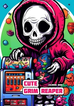 Paperback Cute Grim Reaper: Coloring Book