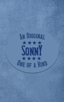 Paperback Sonny: Personalized Writing Journal for Men Book