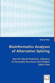Paperback Bioinformatics Analyses of Alternative Splicing Book