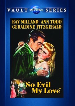 DVD So Evil My Love Book