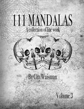 Paperback 111 Mandalas - A Collection of Line Work Book