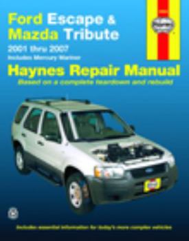 Paperback Ford Escape & Mazda Tribute, '01-'07 Book