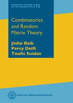 Hardcover Combinatorics and Random Matrix Theory Book