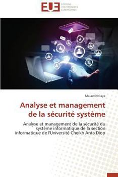 Paperback Analyse Et Management de la Sécurité Système [French] Book