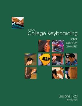 Hardcover Gregg College Keyboarding (Gdp) Lessons 1-20 Kit Book