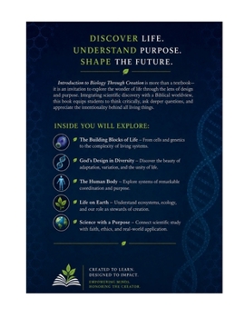 Paperback Introduction to Biology Through Creation: A Study of Life, Design & Purpose Book