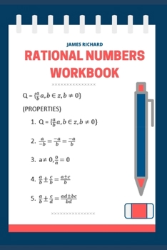 Paperback Rational numbers workbook Book