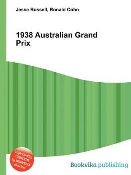 Paperback 1938 Australian Grand Prix Book