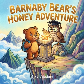 Barnaby Bear's Honey Adventure: Cute Animal Colorable Comic Book for Kids Ages 3-5