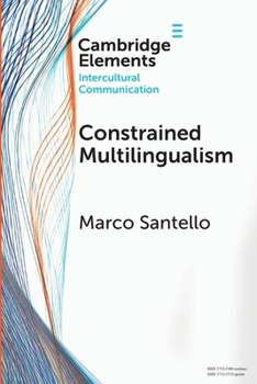 Paperback Constrained Multilingualism Book
