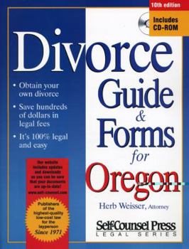 Paperback Divorce Guide & Forms for Oregon Book