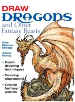 Paperback Draw Dragons and Other Fantasy Beasts Book