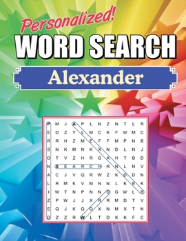 Paperback Alexander Word Search: Large Print Word Find Puzzles Book
