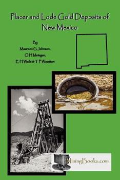 Paperback Lode and Placer Gold Deposits of New Mexico Book