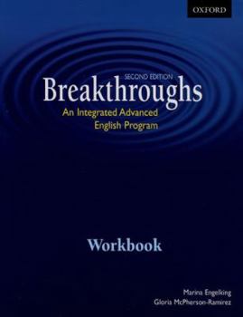 Paperback Breakthroughs: Workbook: An Integrated Advanced English Program Book