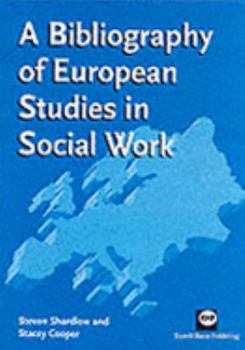 Paperback Bibliography of European Studies in Social Work Book