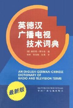 Paperback An English-German-Chinese Dictionary of Radio and Television Terms Book