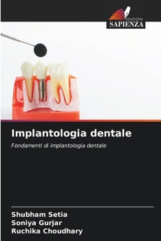 Paperback Implantologia dentale [Italian] Book