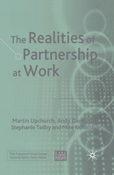Paperback The Realities of Partnership at Work Book