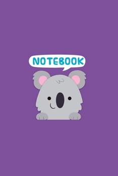 Paperback Cute Purple Animal Notebook Birthday Gift: Lined Notebook / Journal Gift, 120 Pages, 6x9, Soft Cover, Matte Finish Book