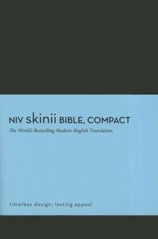 Imitation Leather Skinii Bible-NIV-Compact Elastic Strap Closure Book