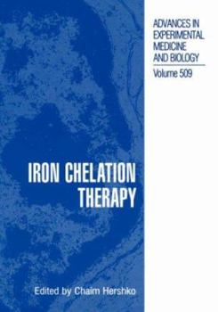 Hardcover Iron Chelation Therapy Book