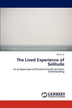 Paperback The Lived Experience of Solitude Book