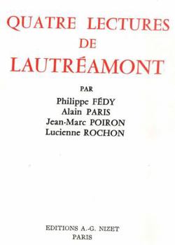 Paperback Quatre Lectures de Lautreamont [French] Book
