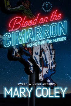 Paperback Blood on the Cimarron: An Oklahoma Mystery Book