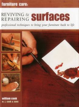 Hardcover Reviving & Repairing Surfaces: Professional Techniques to Bring Your Furniture Back to Life Book