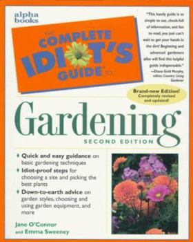 Paperback The Complete Idiot's Guide to Gardening Book