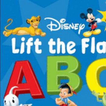 Hardcover Disney Plus Pixar Lift the Flap ABC (Disney Now I Know Board Books) Book