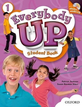 Paperback Everybody Up 1 Student Book with Audio CD: Language Level: Beginning to High Intermediate. Interest Level: Grades K-6. Approx. Reading Level: K-4 Book