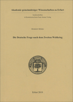 Paperback Die Deutsche Frage Nach Dem Zweiten Weltkrieg [German] Book