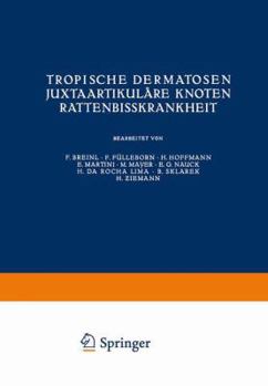 Paperback Tropische Dermatosen; Juxtaartikuläre Knoten; Rattenbißkrankheit [German] Book