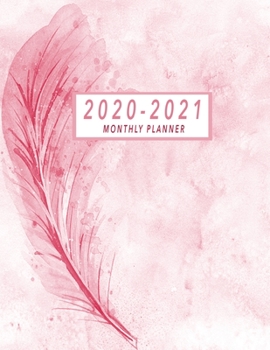 2020-2021 Monthly Planner: 2 Year Jan 2020 - Dec 2021 Daily Weekly And Monthly Planner With Holidays, 24-Month Calendar 2 Year Monthly Planner ... Appointment Notebook Agenda With Holidays)