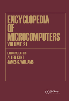 Hardcover Encyclopedia of Microcomputers: Volume 21 - Index Book