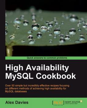 Paperback High Availability MySQL Cookbook Book