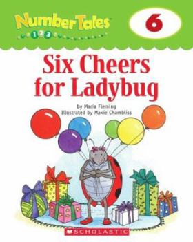 Paperback Number Tales: Six Cheers for Ladybug Book