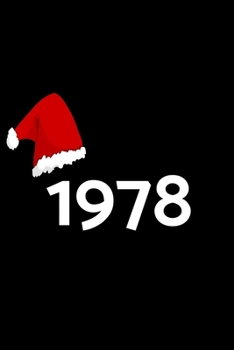 Paperback 1978: Christmas Theme Gratitude 100 Pages 6" x 9" Notebook Book