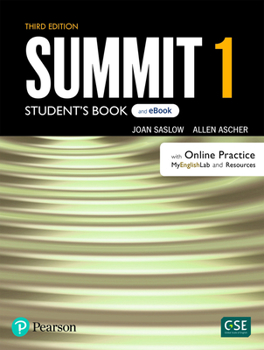 Paperback Summit Level 1 Student's Book & eBook with with Online Practice, Digital Resources & App Book