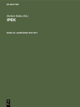 Hardcover Jahrgänge 1974-1977 [German] Book