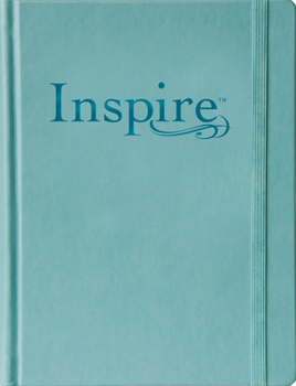 Hardcover Inspire Bible-NLT: The Bible for Creative Journaling [Large Print] Book