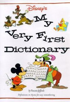 Hardcover Disney's My Very First Dictionary Book