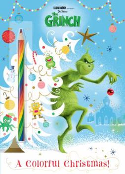 Paperback A Colorful Christmas! (Illumination's the Grinch) Book