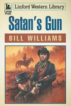 Paperback Satan's Gun [Large Print] Book