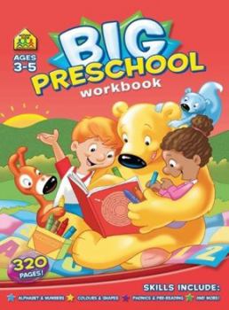 Paperback Big Preschool Workbook (Ages 3-5) Book